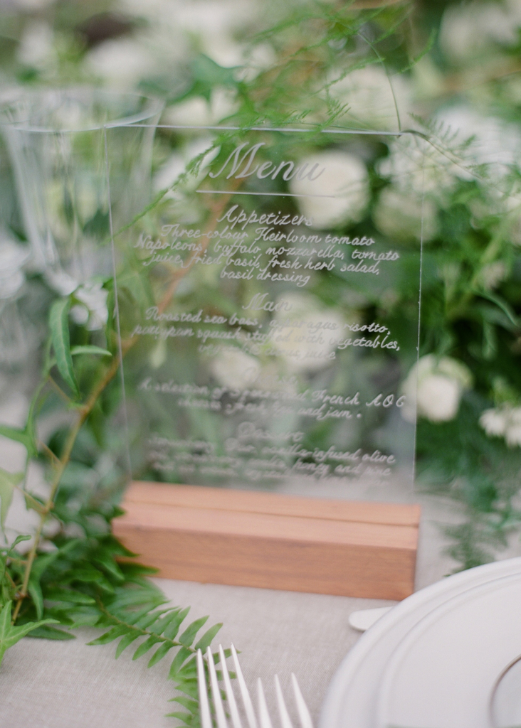 Menu Greg Finck